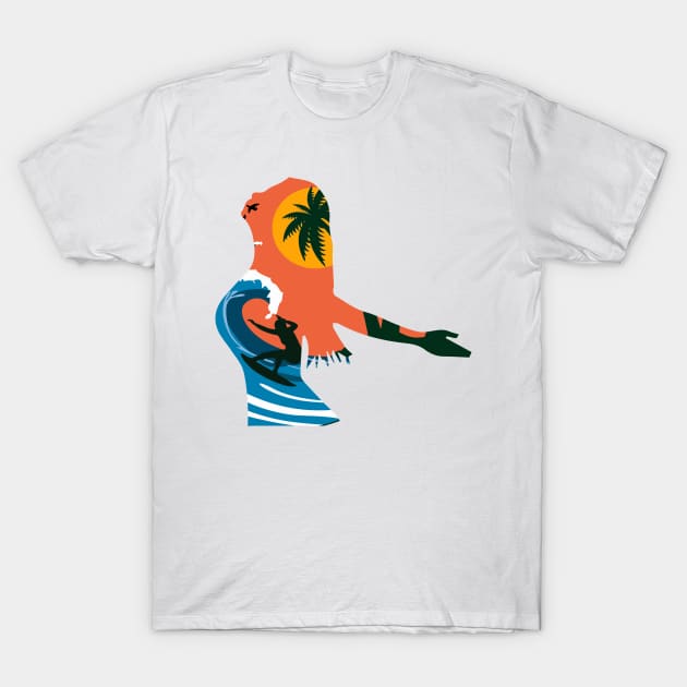 Wind Of Ocean T-Shirt by sonnycosmics